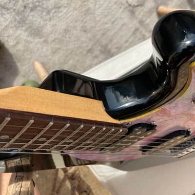 Gilbreath Partscaster Offset “Mustang” style Short Scale - Black Gloss image 9