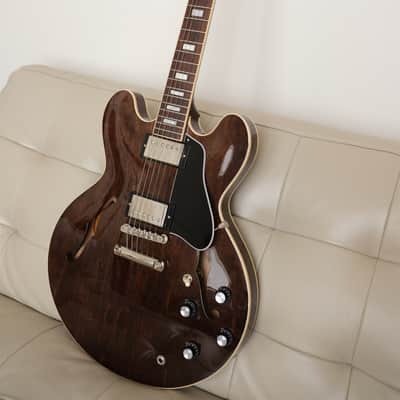 2024 Gibson ES-335 '60s Block Limited Edition - Walnut - w/ OHSC image 3