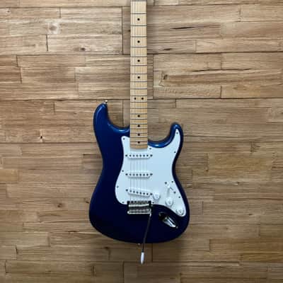 Fender Standard Stratocaster Guitar 2006-MIM- Electron Blue- 8lbs 2oz w/gig bag image 2