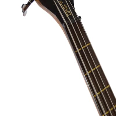 Warwick Infinity SN Set Neck 4-String Bass - Zebrano x Ovangkol image 7