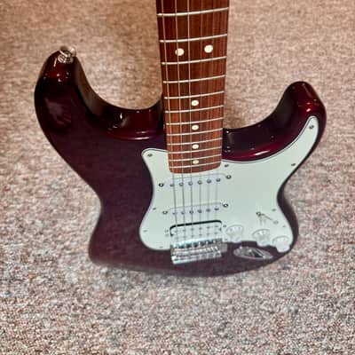 Fender Standard HSS Stratocaster with Rosewood Fretboard 2001 - Midnight Wine image 4