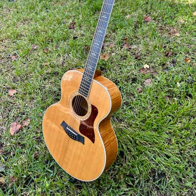 1996 Taylor 655, Blonde Jumbo 12 String, OHSC image 3