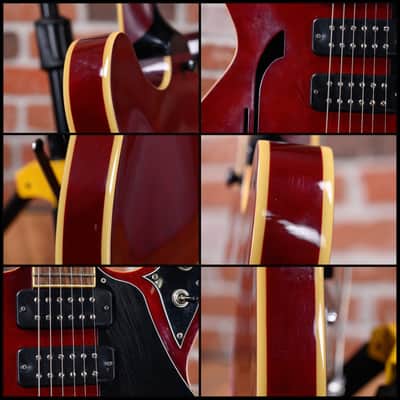 Yamaha SA503 TVL Troy Van Leeuwen Signature Transparent Blood Red 2005 w/OHSC (Owned by Al Jourgensen) image 14