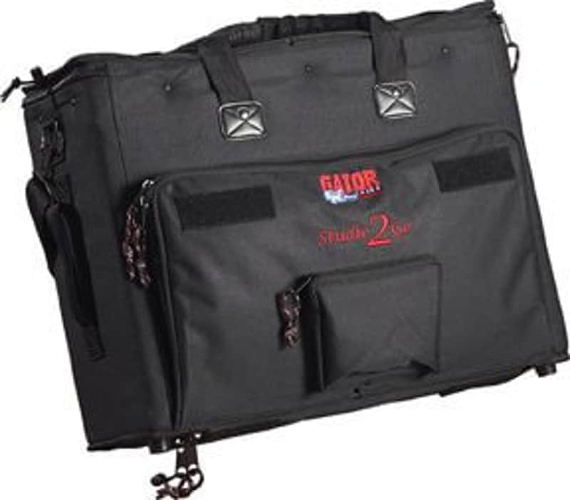 Gator Cases - GSR-2U - Laptop and 2-Space Audio Rack Bag image 1