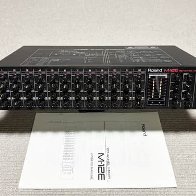 Roland M-12E 12-Channel Line Mixer 1990s - Black