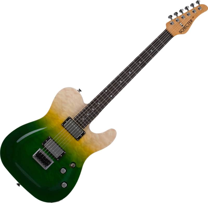 Schecter PT Classic Electric Guitar Caribbean Fade Burst