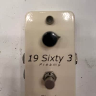 GtrWrks 19 Sixty 3 Preamp Boost Booster Rare Guitar Effect Pedal Handmade In USA image 2