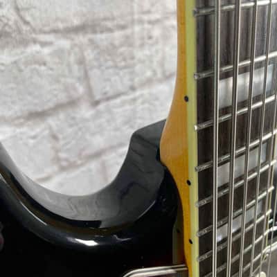 Used: Squier Classic Vibe Bass VI Bass Guitar - Sunburst image 7