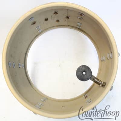 *Slingerland 13x9" 60s Sky Blue Pearl Tom Drum Chrome Brass COB Stick-Saver Rims image 8