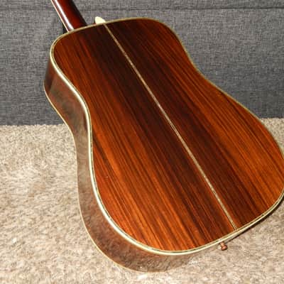 MADE IN JAPAN 1976 - RIDER R500D - AMAZING - MARTIN D45 STYLE - ACOUSTIC GUITAR image 8