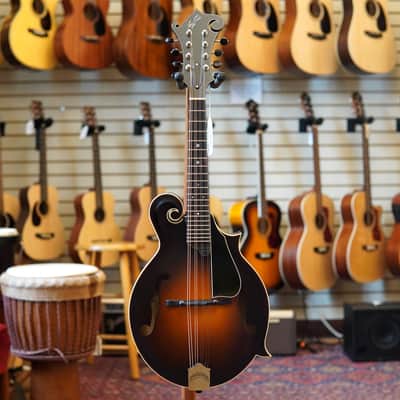 Northfield NFS-F5 F-Style Adirondack Red Spruce/Figured Maple Mandolin Sunburst w/Hard Case image 4