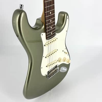2012 Fender American Standard Stratocaster – Jade Pearl Metallic image 10