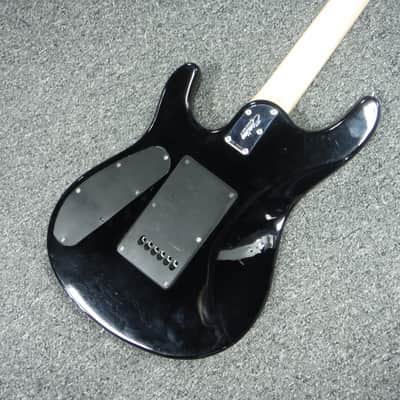 Sterling By Music Man JP100D John Petrucci Signature Series Electric Guitar  Trans Black image 2