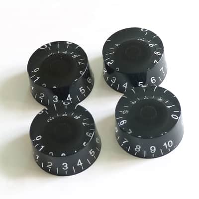 Black Guitar speed knobs set of 4 by Budreau Guitars image 2