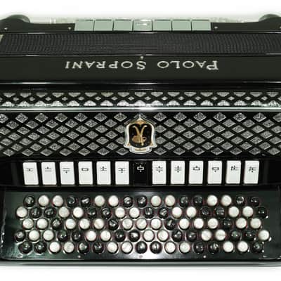 Paolo Soprani 5 Rows Button Accordion 120 Bass made in Italy, C Griff Professional Concert Accordeone de Botones for Adults, 2636 image 8