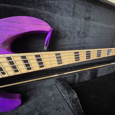 Acacia Guitars Atlas Bass 5-String 2021 - Purple Fade image 6