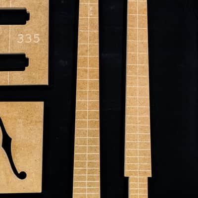 Guitar Templates ~ 335 ~ 1/2" MDF ~ CNC Router Set w/ Neck image 4