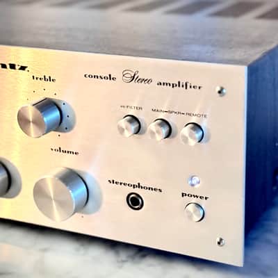 πΆβ¨ Marantz Model 1030 Stereo Amplifier β Silver Faceplate, Metal Case, Selectively Serviced, Ultrasonically Cleaned Knobs, Tested image 6