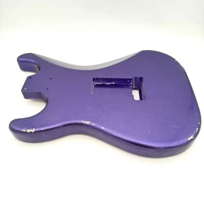 MJT Stratocaster Body Alder Crown Royal Relic Nitro Light mjt6697 image 7