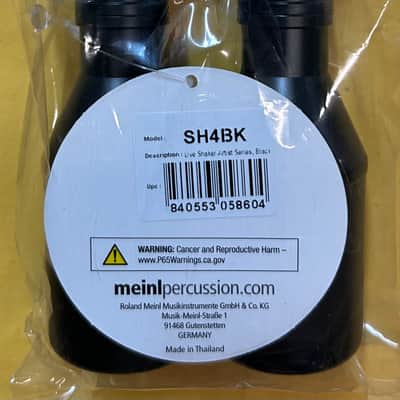 Meinl SH4-BK Luis Conte Signature Live Shaker - Black image 2