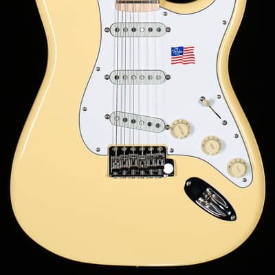 Fender Yngwie Malmsteen Stratocaster Scalloped Maple Fingerboard Vintage White (149) image 3
