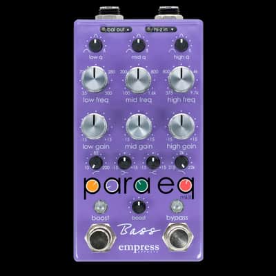 Empress Effects Bass ParaEQ Pedal image 1