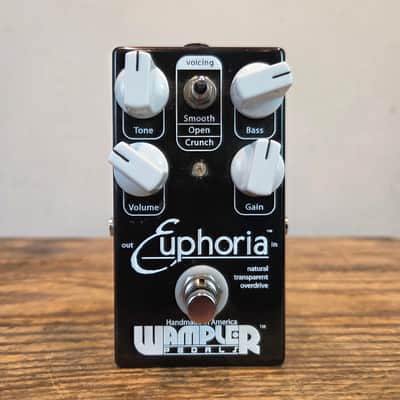 Wampler Euphoria Natural Transparent Overdrive Pedal