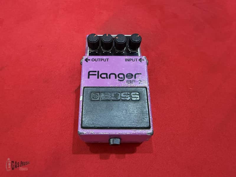 Boss BF-2 Flanger 1980-1984 (Black Label) Made In Japan | Reverb