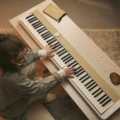 Casio Privia PX-S1100 – 88-Key Touch-Responsive Weighted Digital Piano | Ultra-Portable | Superior Sound | German Grand Tone, Bluetooth, Casio Music Space App | Mellow Beige image 6