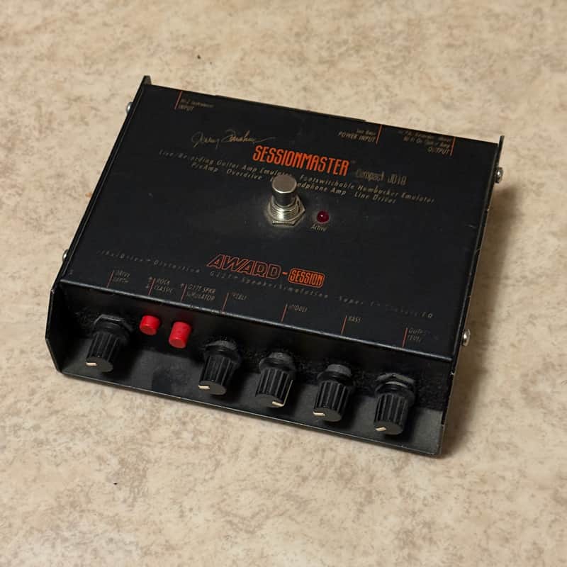 Award-Session Sessionmaster JD10 Jerry Donahue Guitar amp emulator and pre amp image 1