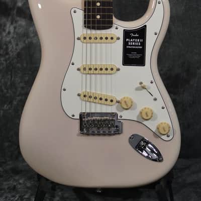 Fender Player II Stratocaster White Blonde Chambered w/ FREE Same Day Shipping image 1