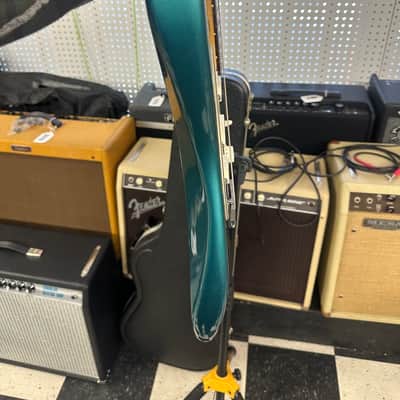 Fender American Standard Stratocaster with Matching Headstock, Rosewood Fretboard 1995 - Ocean Turquoise image 14