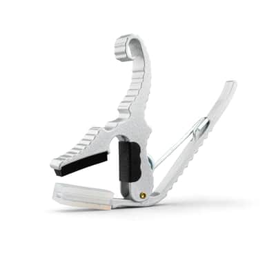 Kyser Quick-Change Partial Short Cut Capo Silver image 2