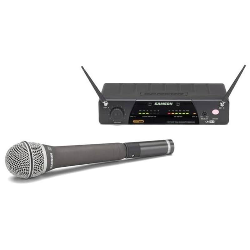 Samson Airline 77 True Diversity UHF Wireless Handheld Mic System - Channel N5 (645.500 MHz) image 1
