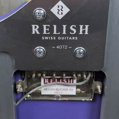 Relish Guitars Mary 2022-26 - Purple image 12