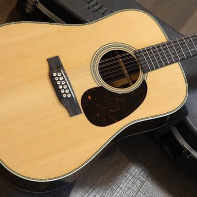 Unplayed! 2024 Martin HD-12-28 12-String Acoustic Guitar Natural + OHSC image 2