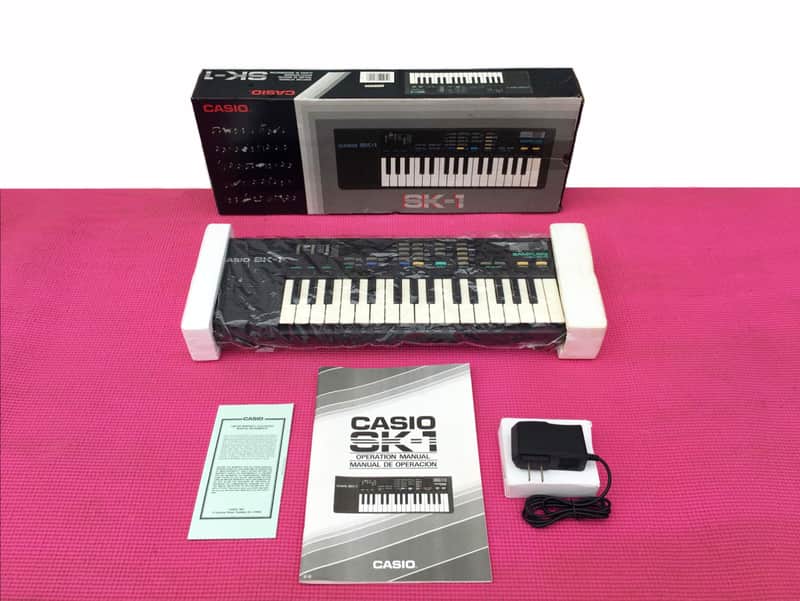 Casio SK-1 Vintage Classic Sampling Synthesizer Keyboard image 1