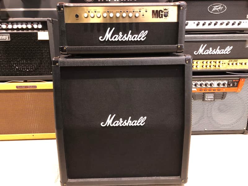 Amplificatore Testata e Cassa Marshall MG100FX + MG412A image 1