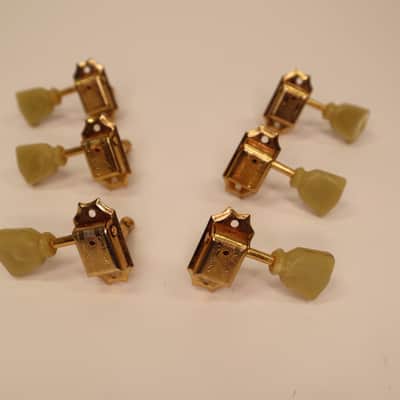 Vintage Gibson Kluson Deluxe Gold Tuners PAT NO D-169400 Double Line Les Paul Custom ES-355 image 3