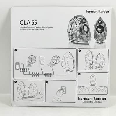 Harman Kardon GLA 55 Multimedia Speakers Rare image 10
