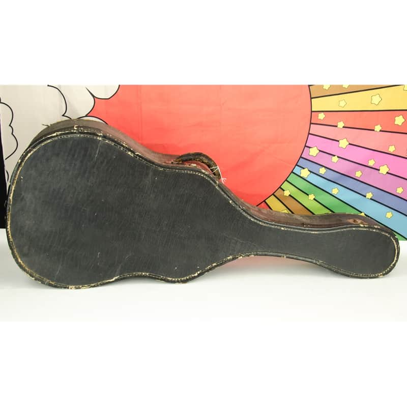 Used 1930's Chipboard Case - Purple interior. Archtop Harmony? image 1