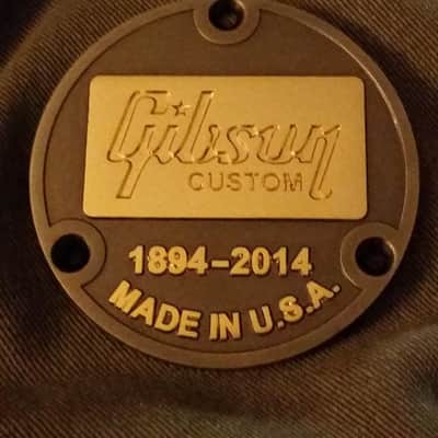 Gibson Les Paul Custom Shop Toggle Switch Cover Back Plate- 1894-2014 *2014- R4 R5 R6 R7 R8 R9 R0 image 2