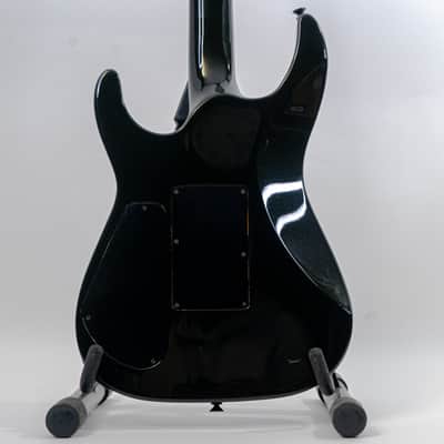 1991 MIJ Jackson Soloist Standard Dark Green Metallic w/ HSS Pickups, Mother of Pearl Sharkfins, Floyd Rose Tremolo image 16