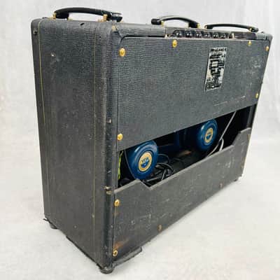 Vox AC15 Twin Bass 2x12" Combo Amplifier 1964 - Black image 7