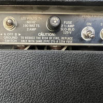 Vintage 1980 Fender Super Reverb Silverface 70 W 4x10" Guitar Combo Tube Amplifier w foot switch image 21