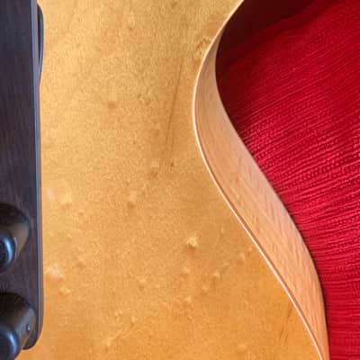 Dale Unger's American Archtop VINTAGE, OVAL, 7 STRING, American Dream 1996 - Natural Bird's Eye Maple image 14