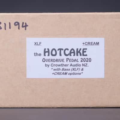 Crowther Audio Hot Cake Overdrive (2020, XLF & +Cream Options) image 10