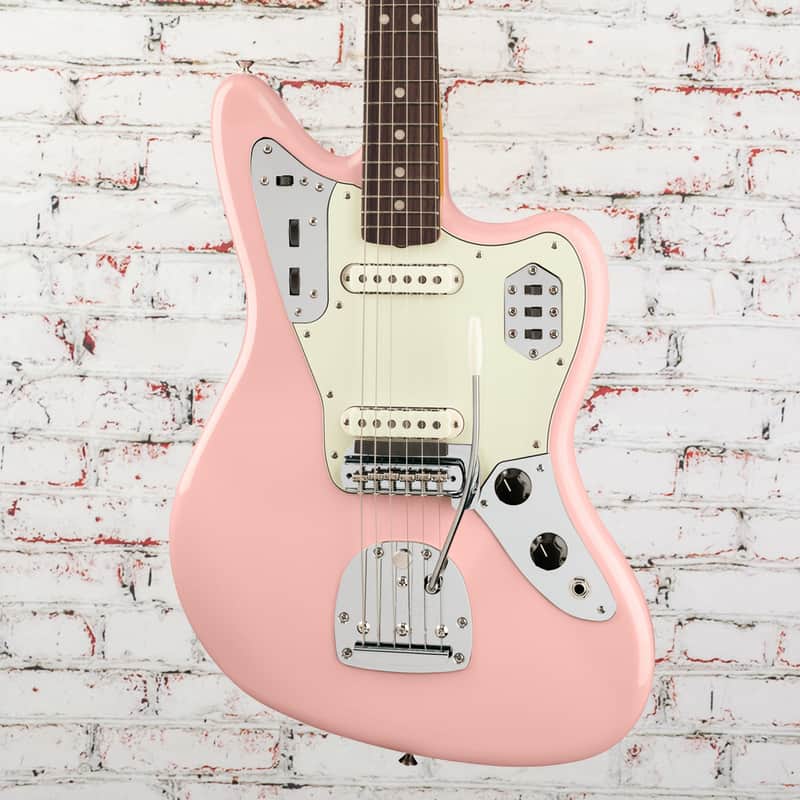 Fender Vintera III Mid '60s Jaguar, Rosewood FB, Shell Pink image 1