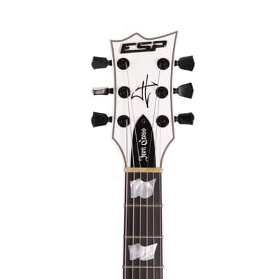 ESP Custom Shop Iron Cross James Hetfield Signature Snow White image 9
