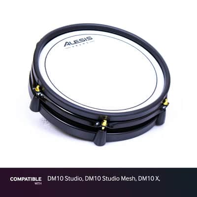 Alesis 10" Dual-Zone Drum Pad for DM10 Studio, DM10 Studio Mesh, DM10 X